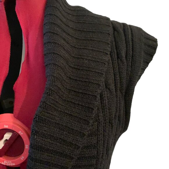 Black Tunic wool from brand Le Temps de Cerises - Small - Picture 6 of 6